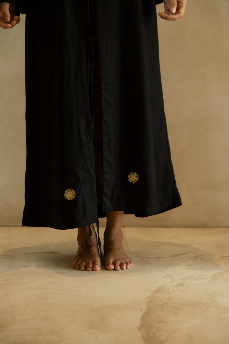 ZINGIBER KIMONO JAPONES NEGRO