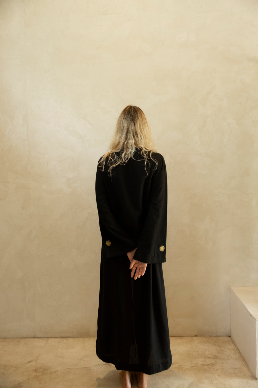 ZINGIBER KIMONO JAPONES NEGRO