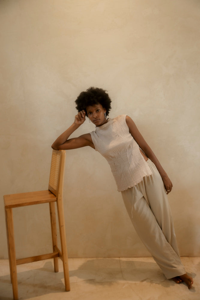 ACHILLEA BLUSA BEIGE
