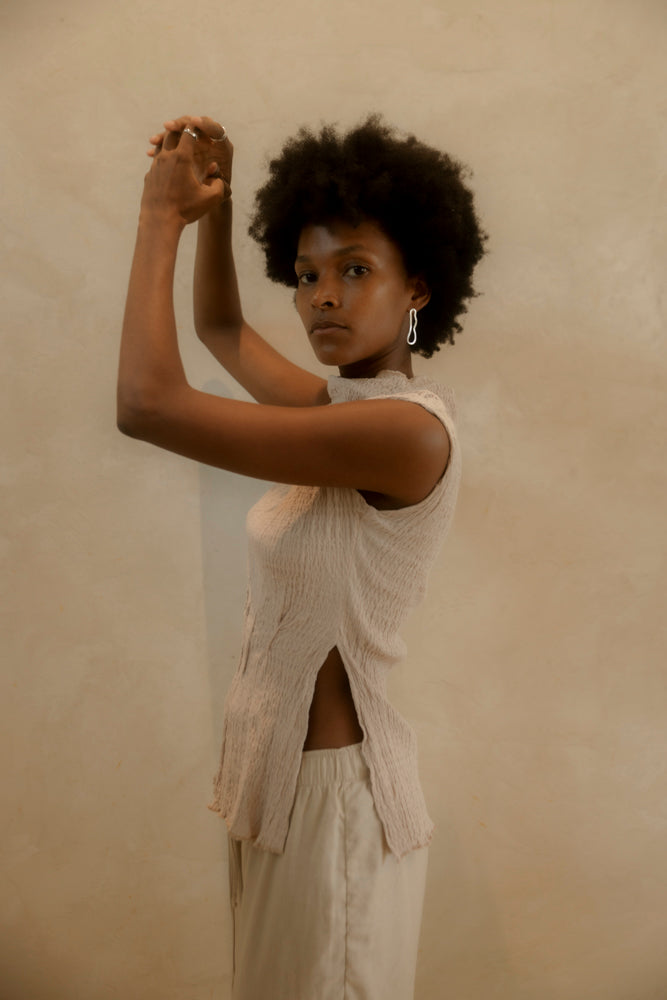 ACHILLEA BLUSA BEIGE
