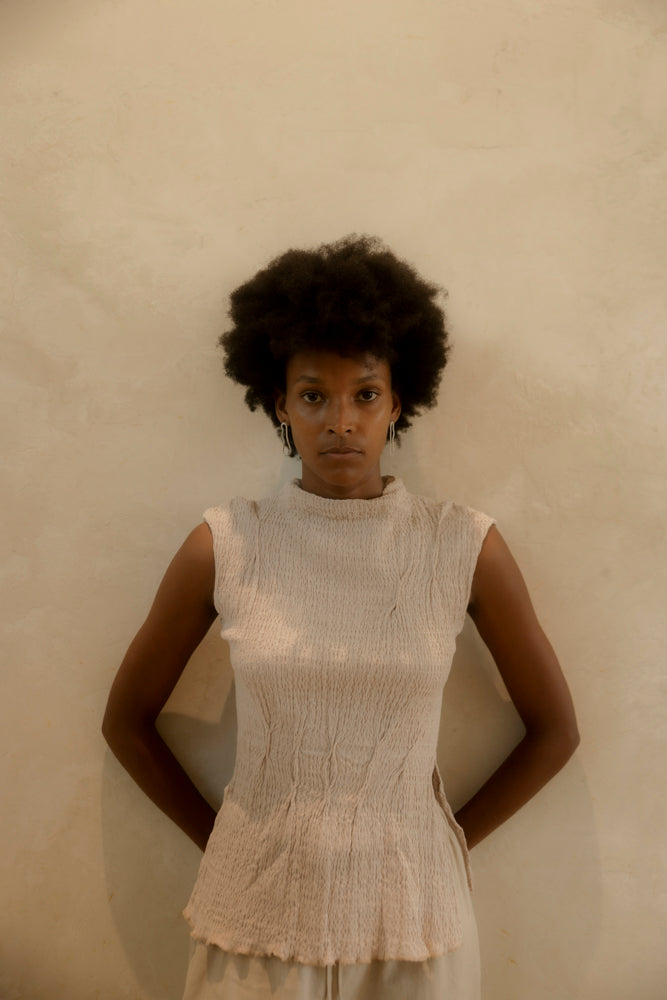 ACHILLEA BLUSA BEIGE