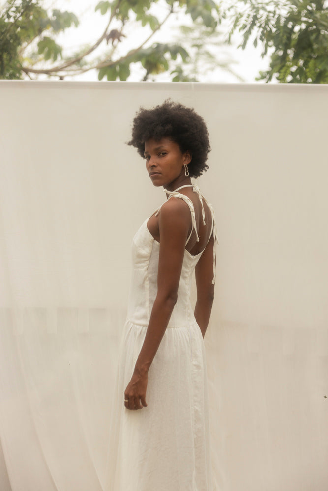 ZEAMYS VESTIDO BLANCO