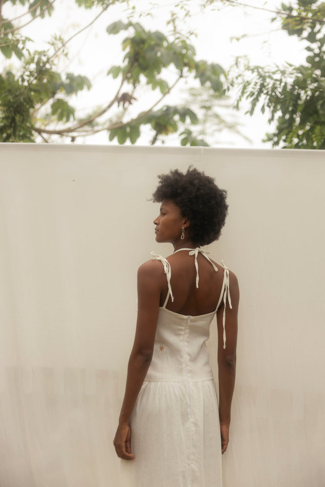 ZEAMYS VESTIDO BLANCO