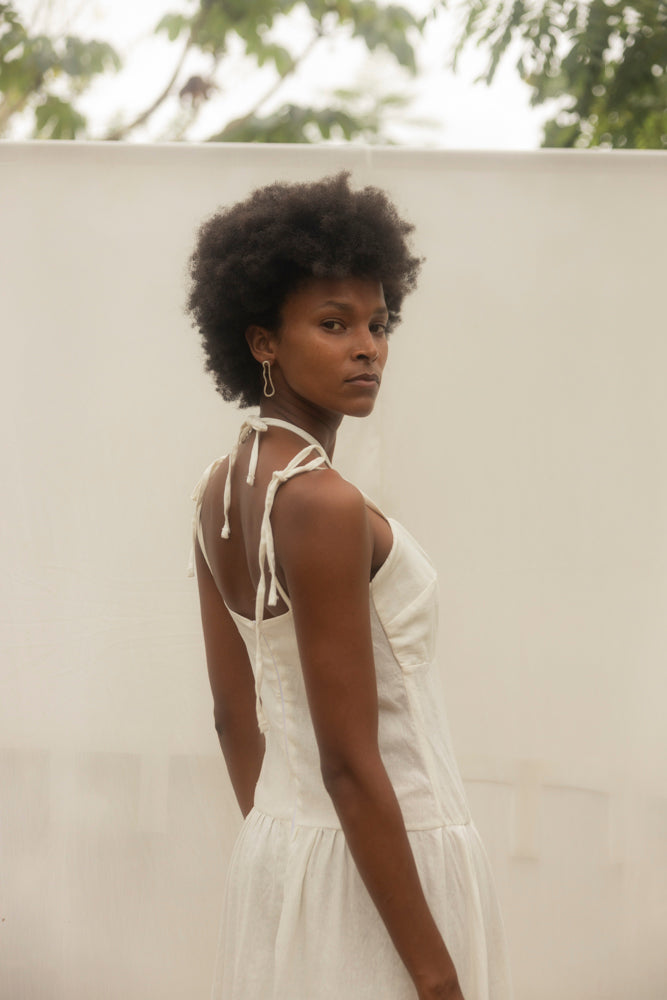 ZEAMYS VESTIDO BLANCO
