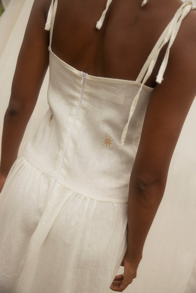 ZEAMYS VESTIDO BLANCO