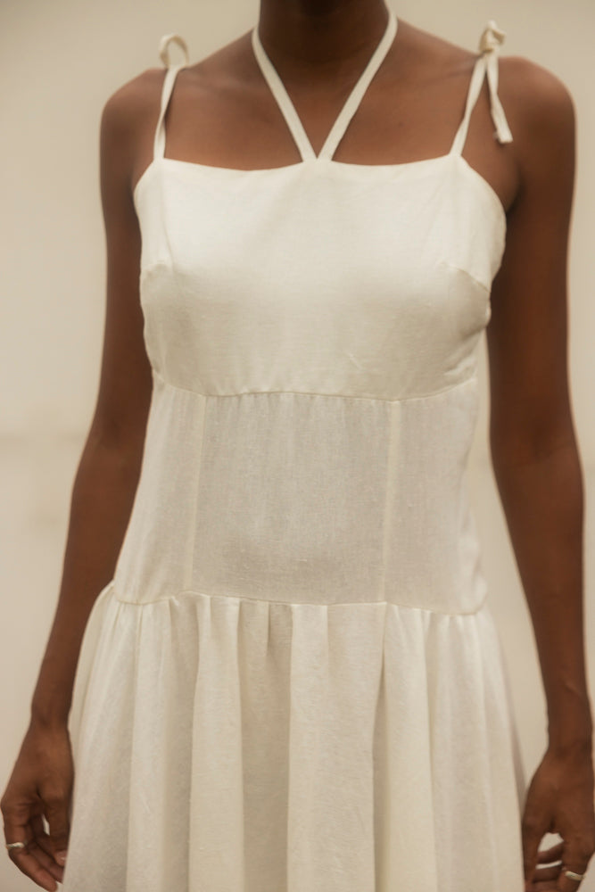 ZEAMYS VESTIDO BLANCO