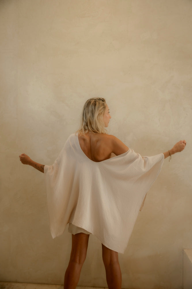 GARNEDIA BLUSA BEIGE