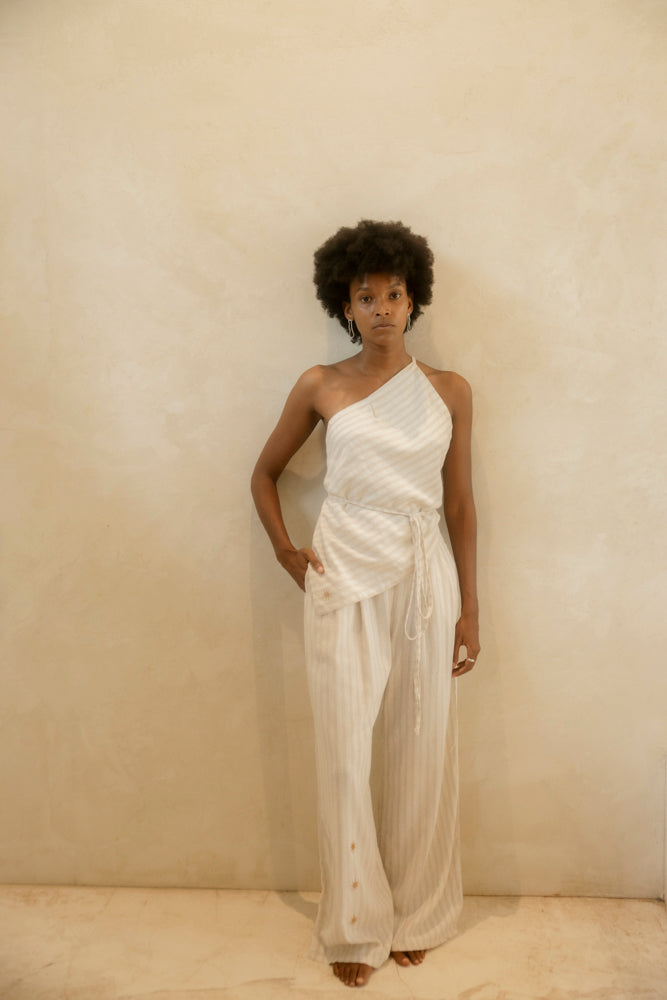 3 STARS PANTALON DE RAYAS