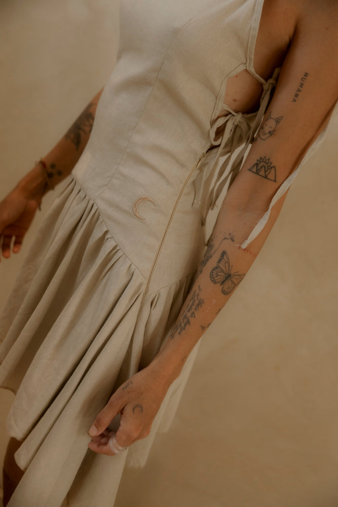 SYRINGA VESTIDO BEIGE