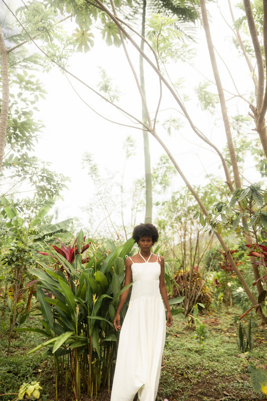 ZEAMYS VESTIDO BLANCO