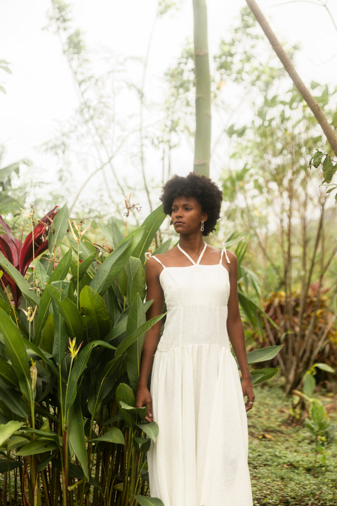 ZEAMYS VESTIDO BLANCO