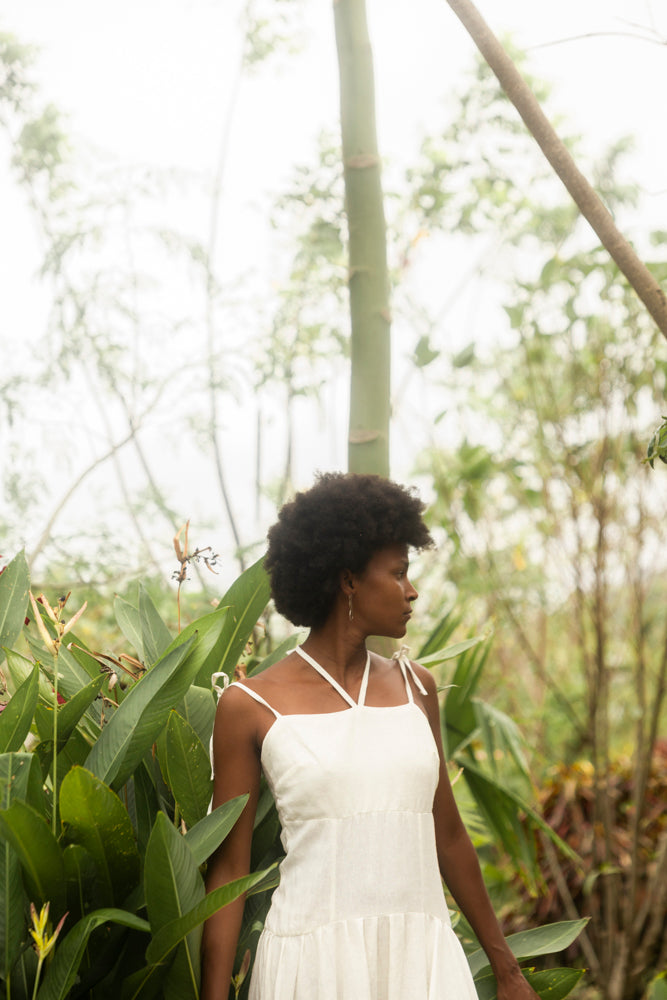 ZEAMYS VESTIDO BLANCO