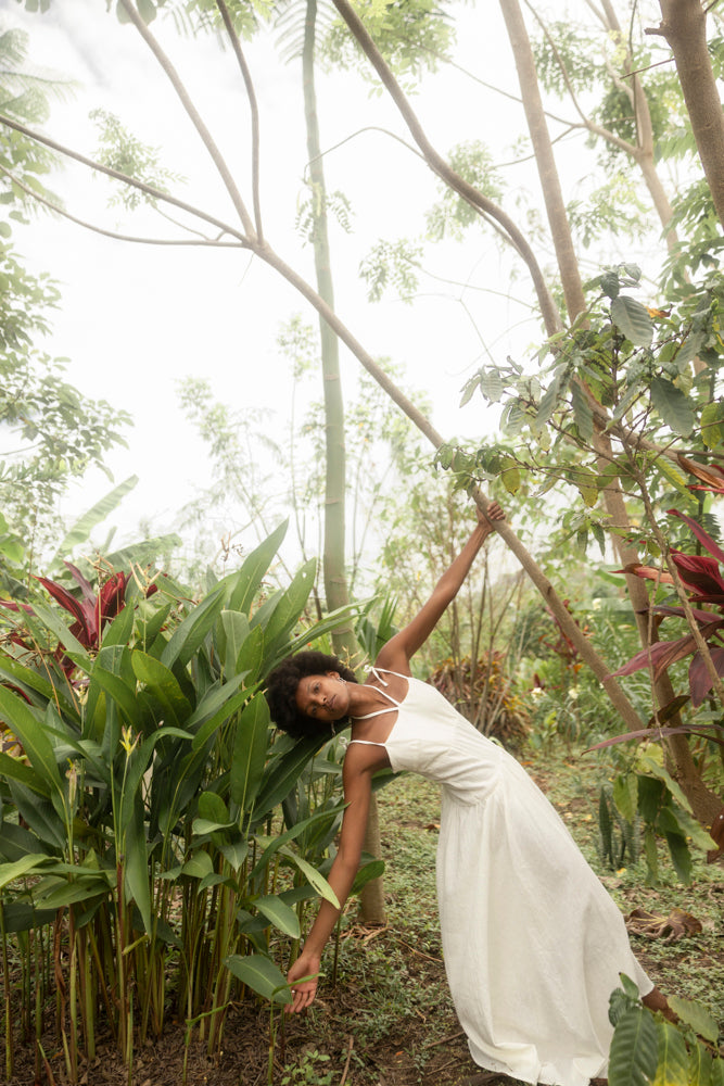 ZEAMYS VESTIDO BLANCO