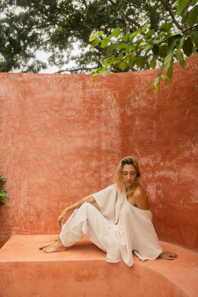GARNEDIA BLUSA BEIGE