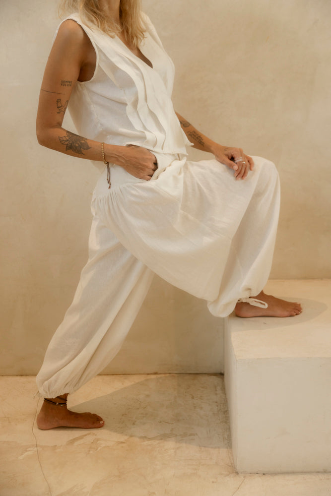 NERIUM PANTALON BLANCO