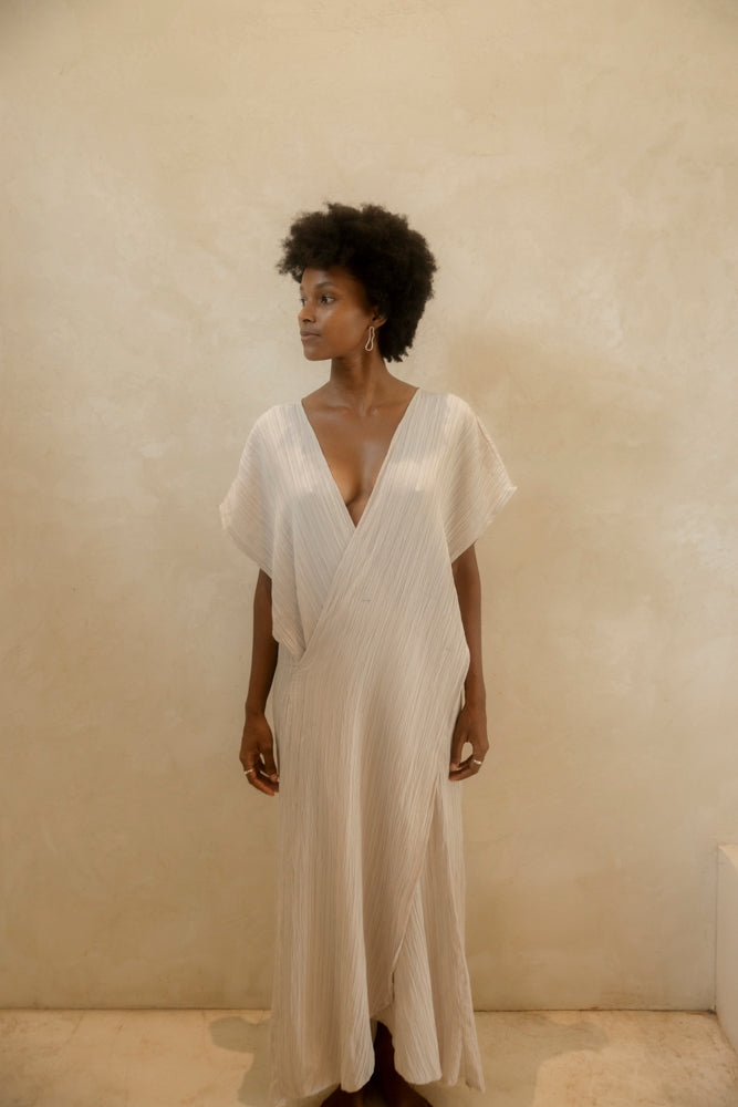 LILIUM KIMONO CRUZADO BEIGE