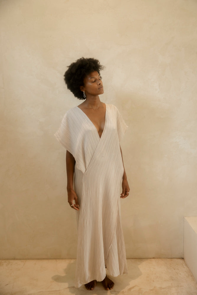 LILIUM KIMONO CRUZADO BEIGE